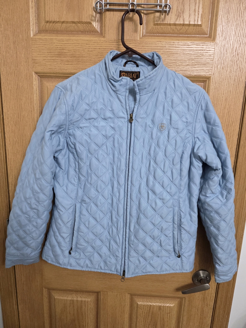 Ariat Light Blue Quilted Jacket